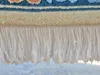 Fringe whiteing on carpets