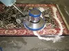 Machine deep cleaning carpets