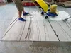 Machine deep cleaning carpets