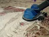 Machine deep cleaning carpets