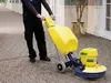 Machine deep cleaning carpets