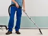 Vacuum cleaning and shaking